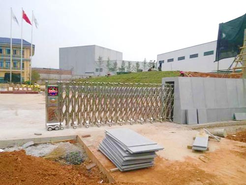 中建西部伸缩门 中建西部伸缩门
